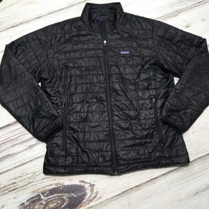 Patagonia Jacket Nano Puff Black Pockets XL